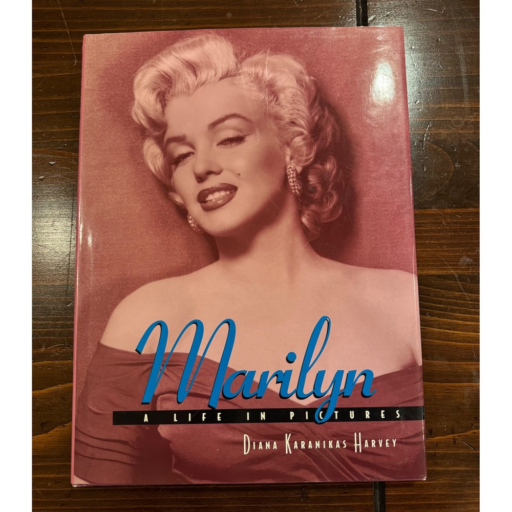 Marilyn A Life in Pictures Diana Karanikas Harvey Hardcover Book Marilyn Monroe
